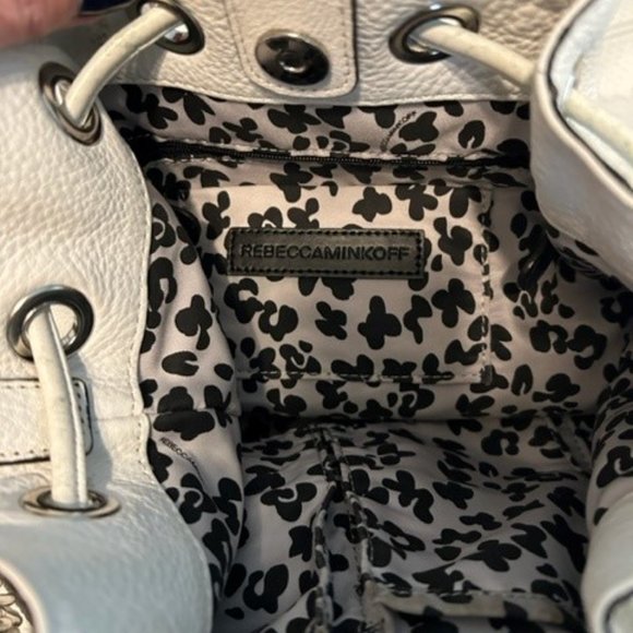 EUC Rebecca Minkoff Lexi mini bucket leather Crossbody shoulder leather - Picture 4 of 6